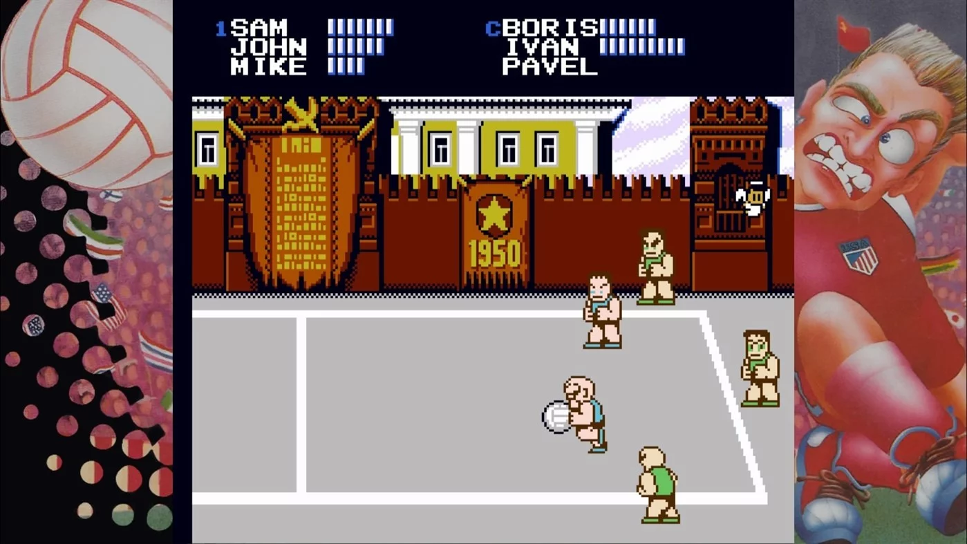 Изображение игры: Super Dodge Ball