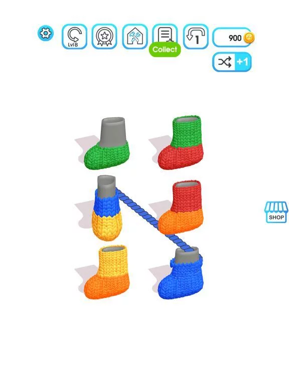 Изображение игры: Knit Sort Puzzle