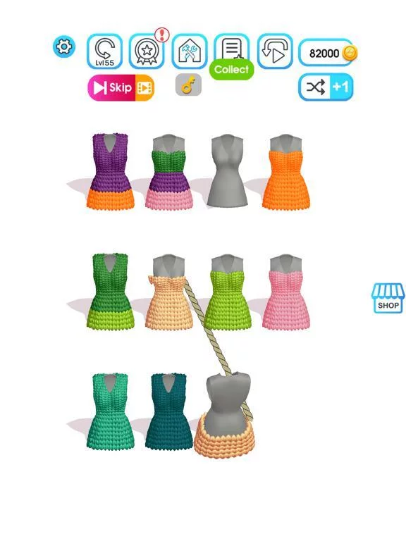 Изображение игры: Knit Sort Puzzle