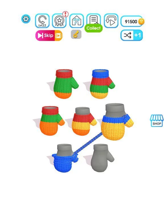 Изображение игры: Knit Sort Puzzle