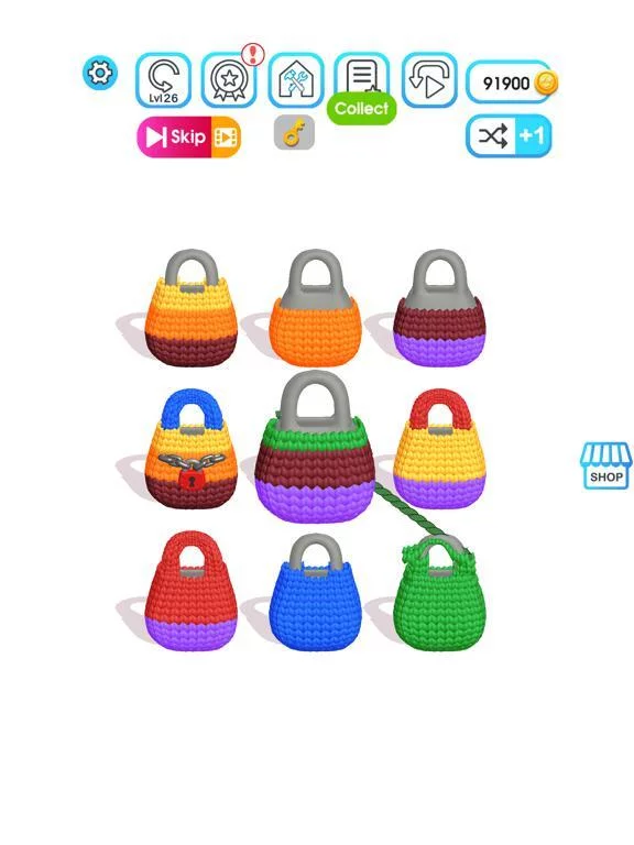 Изображение игры: Knit Sort Puzzle