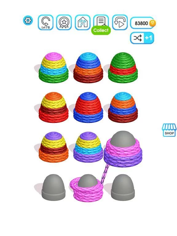 Изображение игры: Knit Sort Puzzle