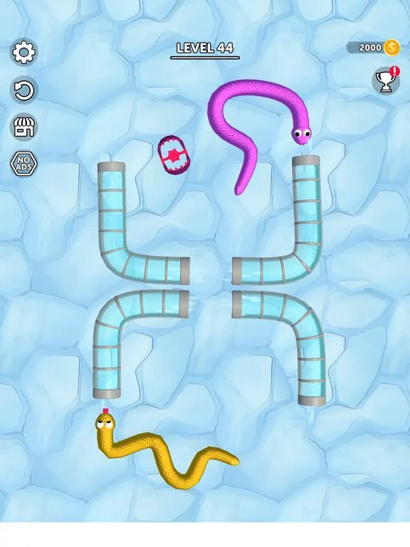 Изображение игры: Tangled Snakes