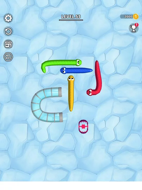 Изображение игры: Tangled Snakes