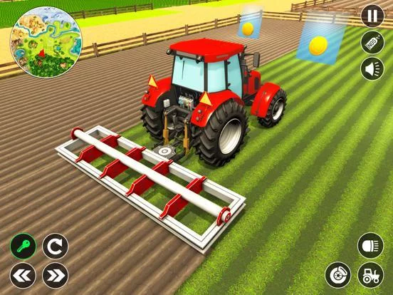 Изображение игры: Tractor Driving Farming Game