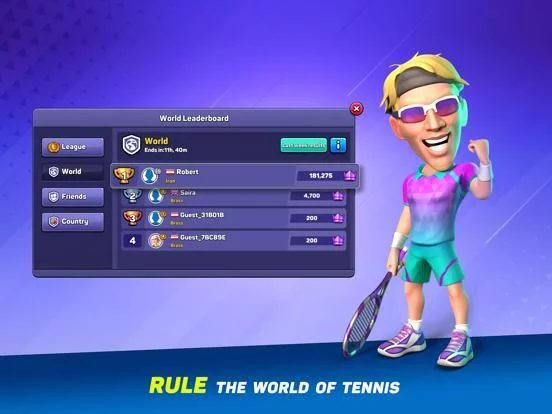 Изображение игры: Mini Tennis: Perfect Smash