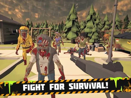 Изображение игры: Bunker: Zombie Survival Games