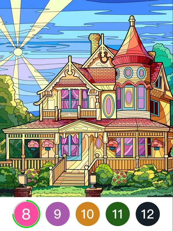 Изображение игры: Color Day - Paint by number