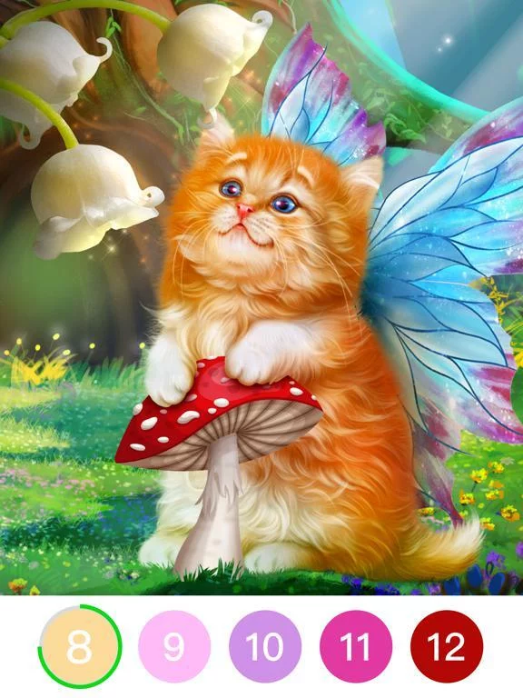 Изображение игры: Color Day - Paint by number