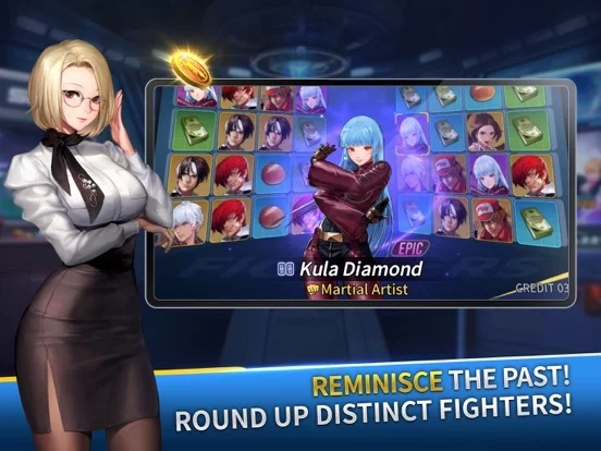 Изображение игры: KOF: Survival City