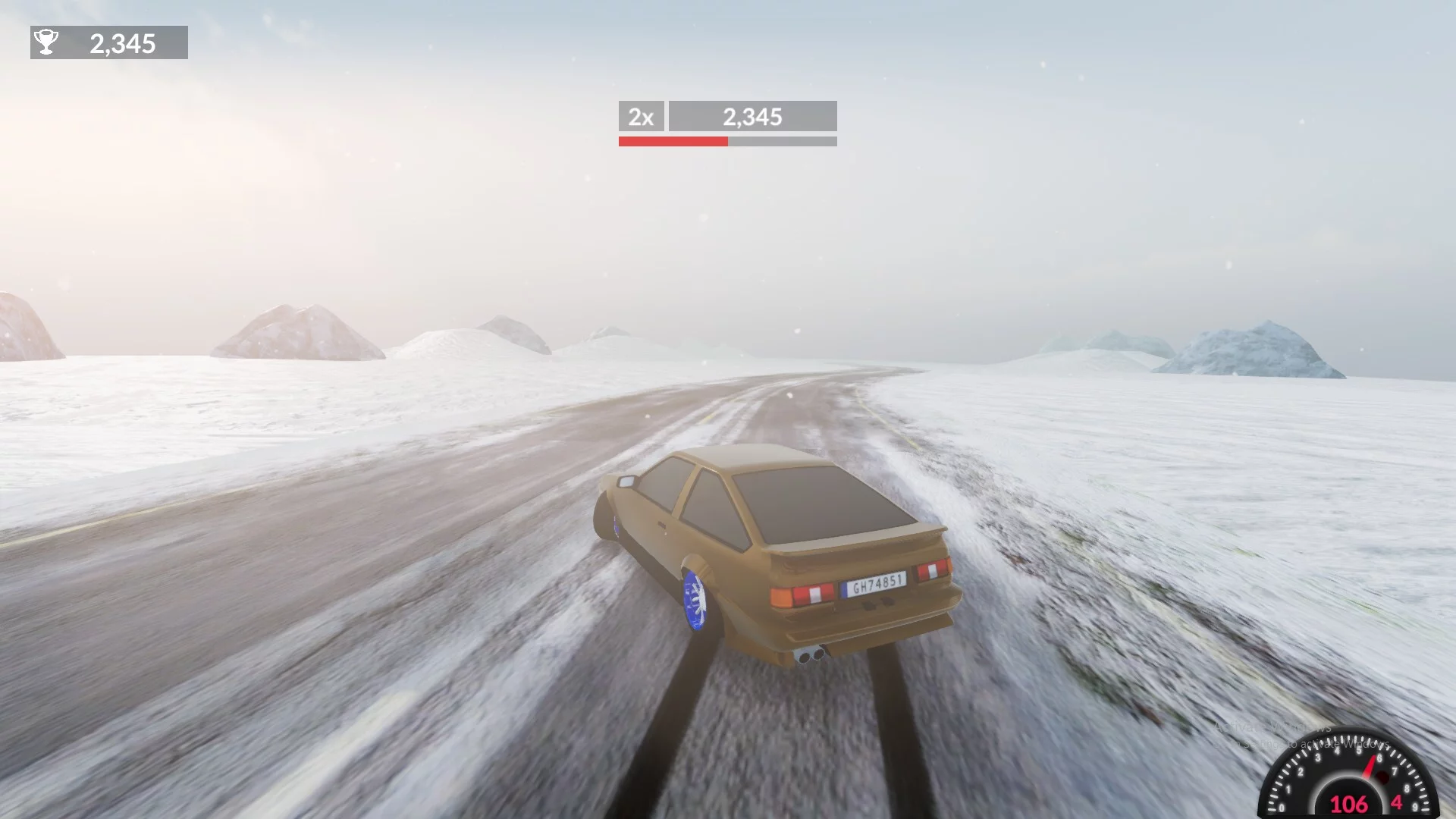 Изображение игры: Drift King