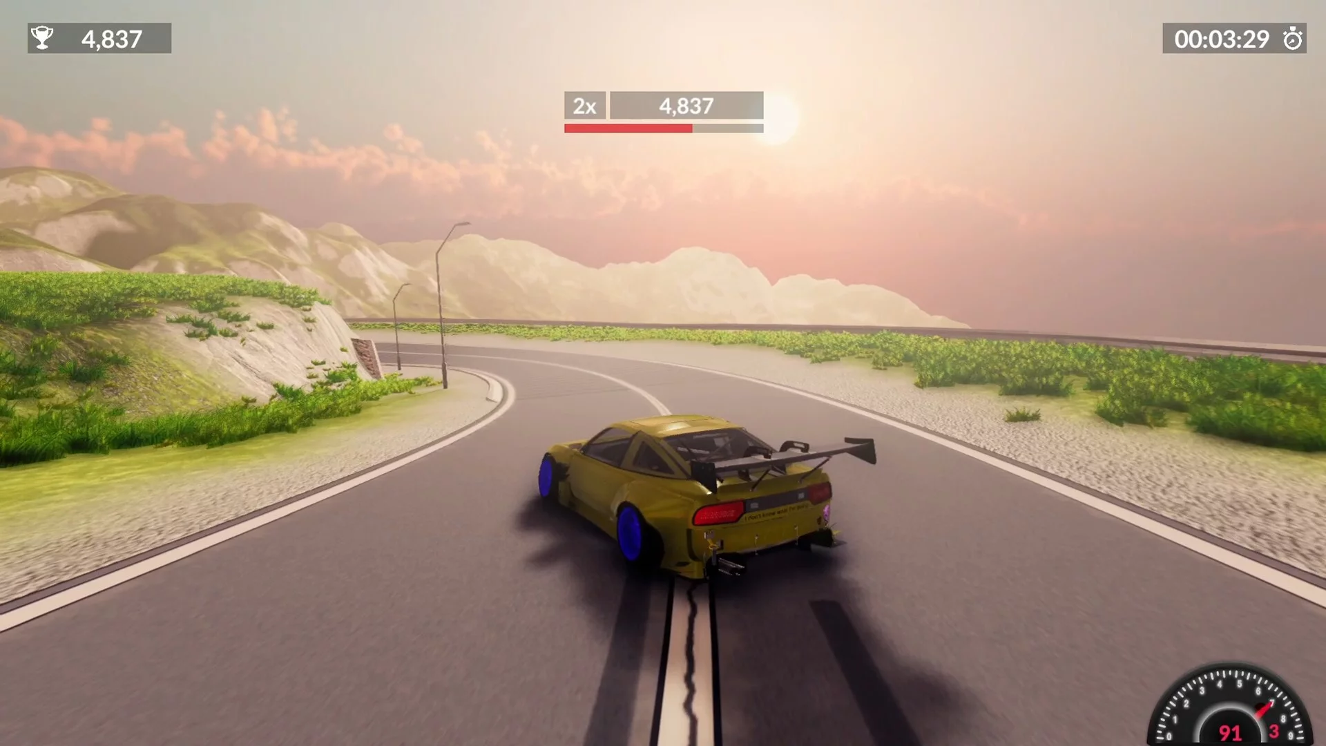 Изображение игры: Drift King