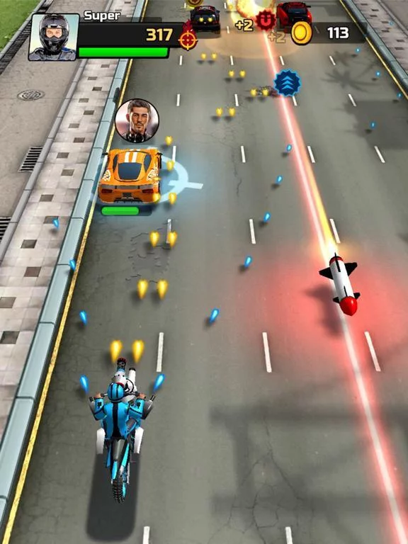 Изображение игры: Bike Rider: Moto Race Battle