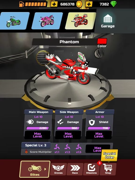 Изображение игры: Bike Rider: Moto Race Battle