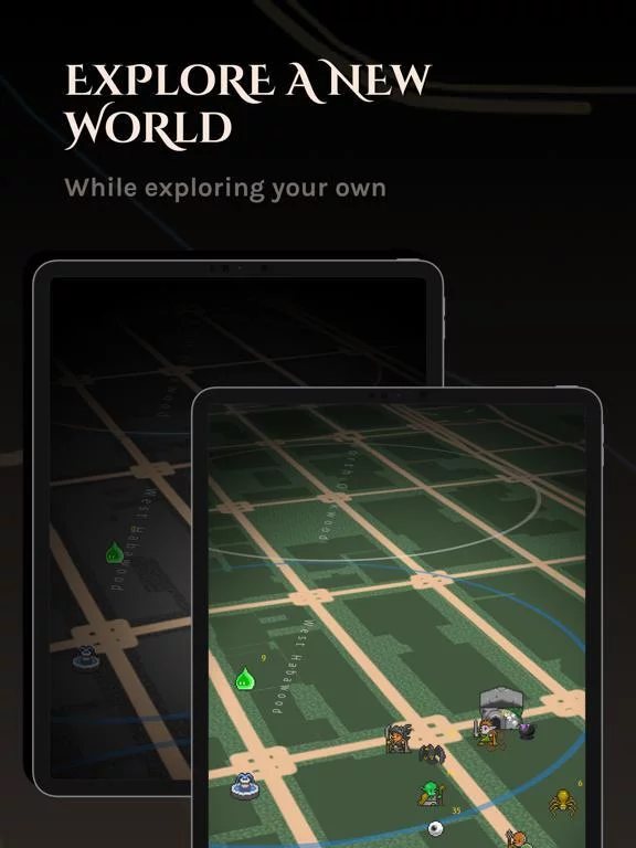 Изображение игры: Orna: Turn-based GPS RPG
