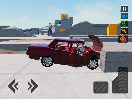 Изображение игры: Stunt Car Crash: Simulator