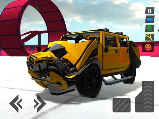 Изображение игры: Stunt Car Crash: Simulator