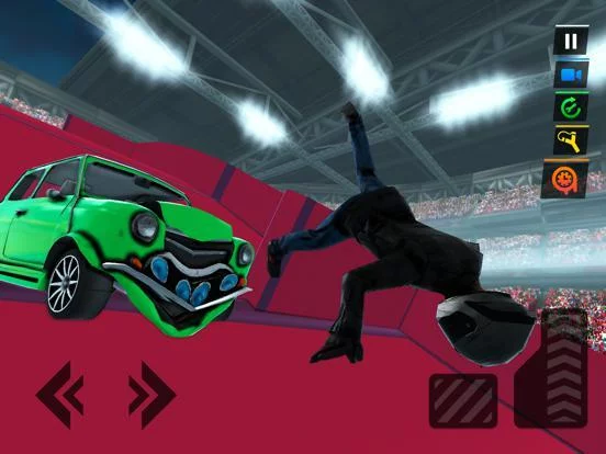 Изображение игры: Stunt Car Crash: Simulator