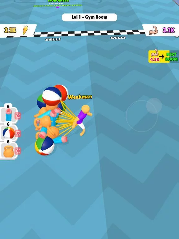 Изображение игры: Strongman Rush 3D