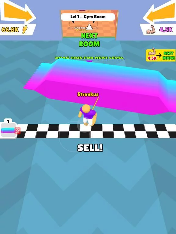Изображение игры: Strongman Rush 3D