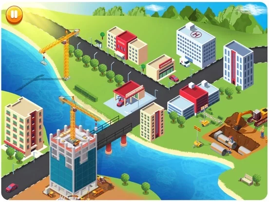 Изображение игры: Construction Truck JCB Games