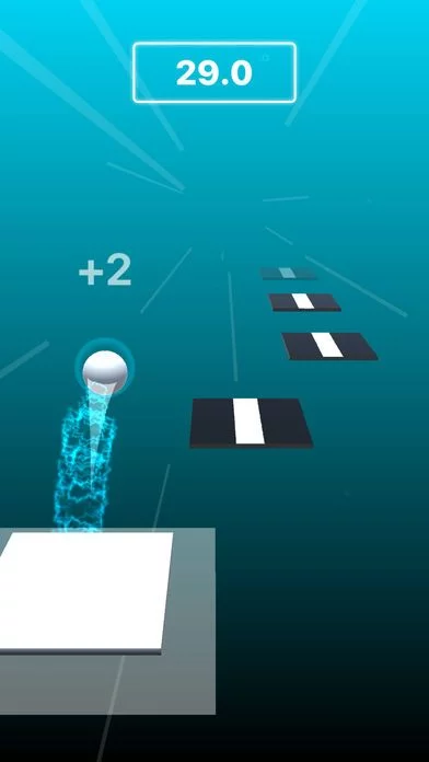 Изображение игры: Bouncing Ball music game