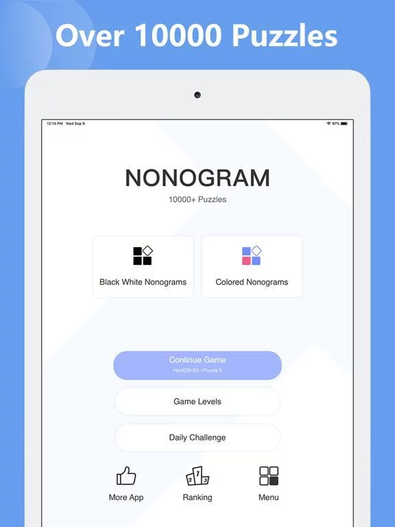 Изображение игры: Nonogram - Griddlers Game