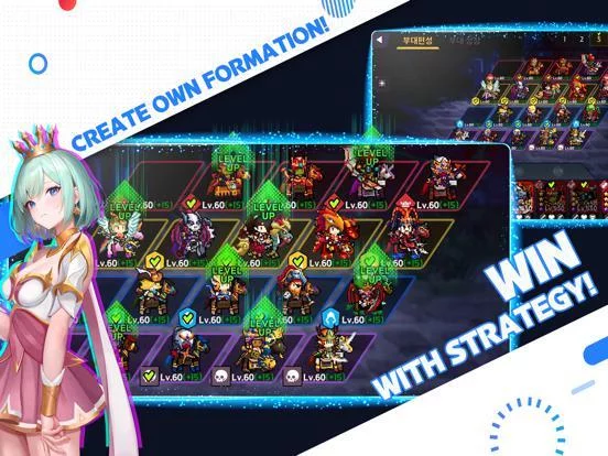 Изображение игры: Rumble Knights - idle RPG