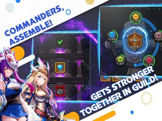 Изображение игры: Rumble Knights - idle RPG