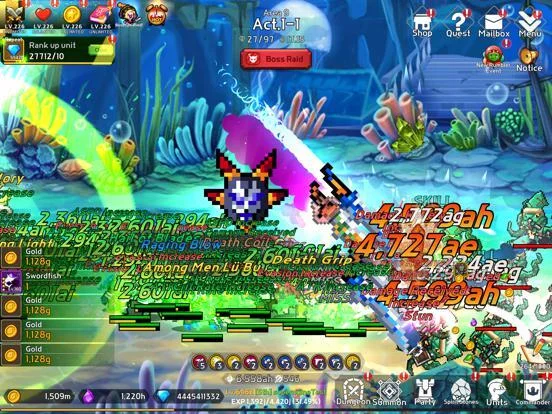 Изображение игры: Rumble Knights - idle RPG