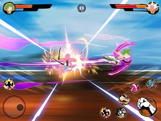 Изображение игры: Stickman Pirate Fighting