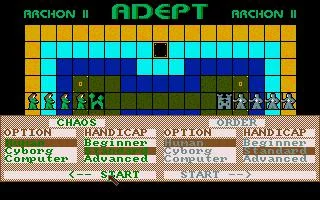 Изображение игры: Archon II: Adept