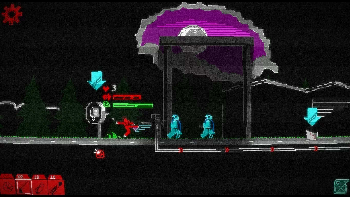 Изображение игры: Mike and the Zombies