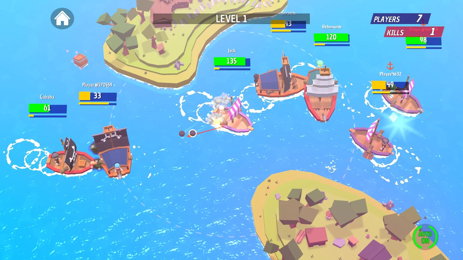 Изображение игры: The World of Pirates