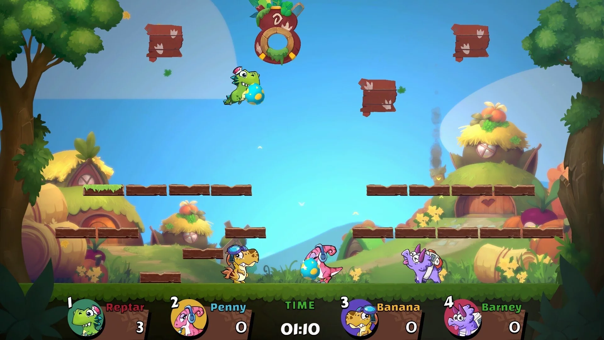Изображение игры: Dino Dash Party