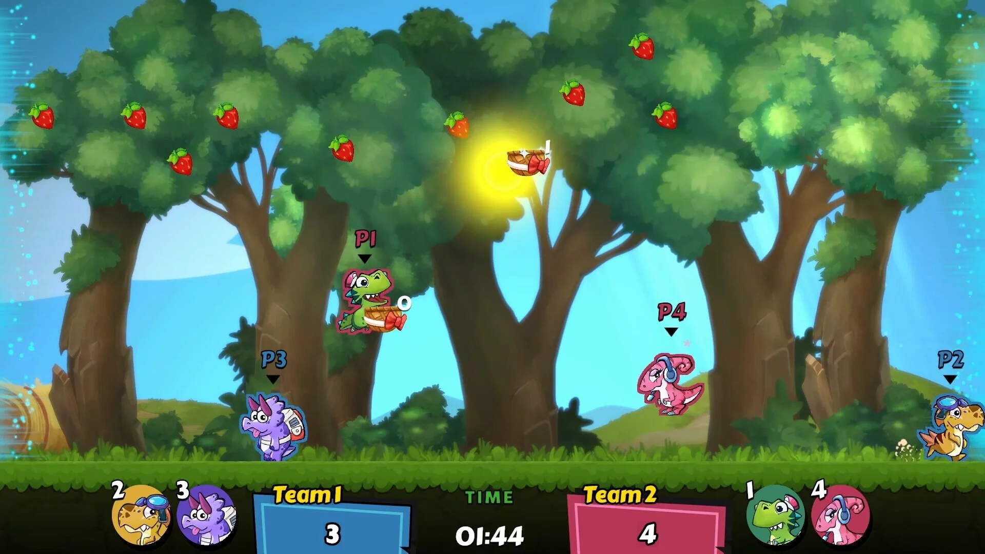 Изображение игры: Dino Dash Party