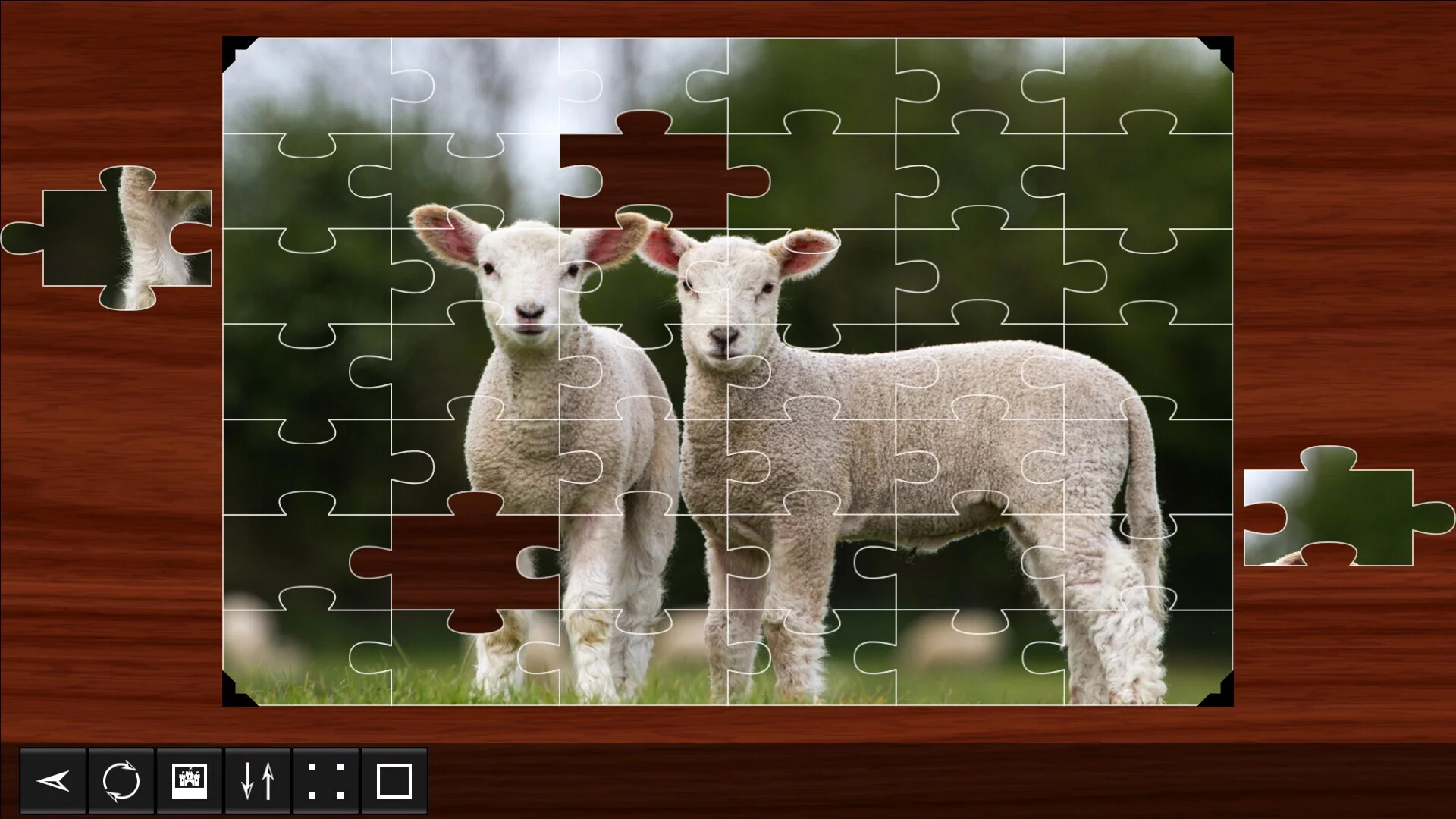 Изображение игры: Jigsaw Puzzle World