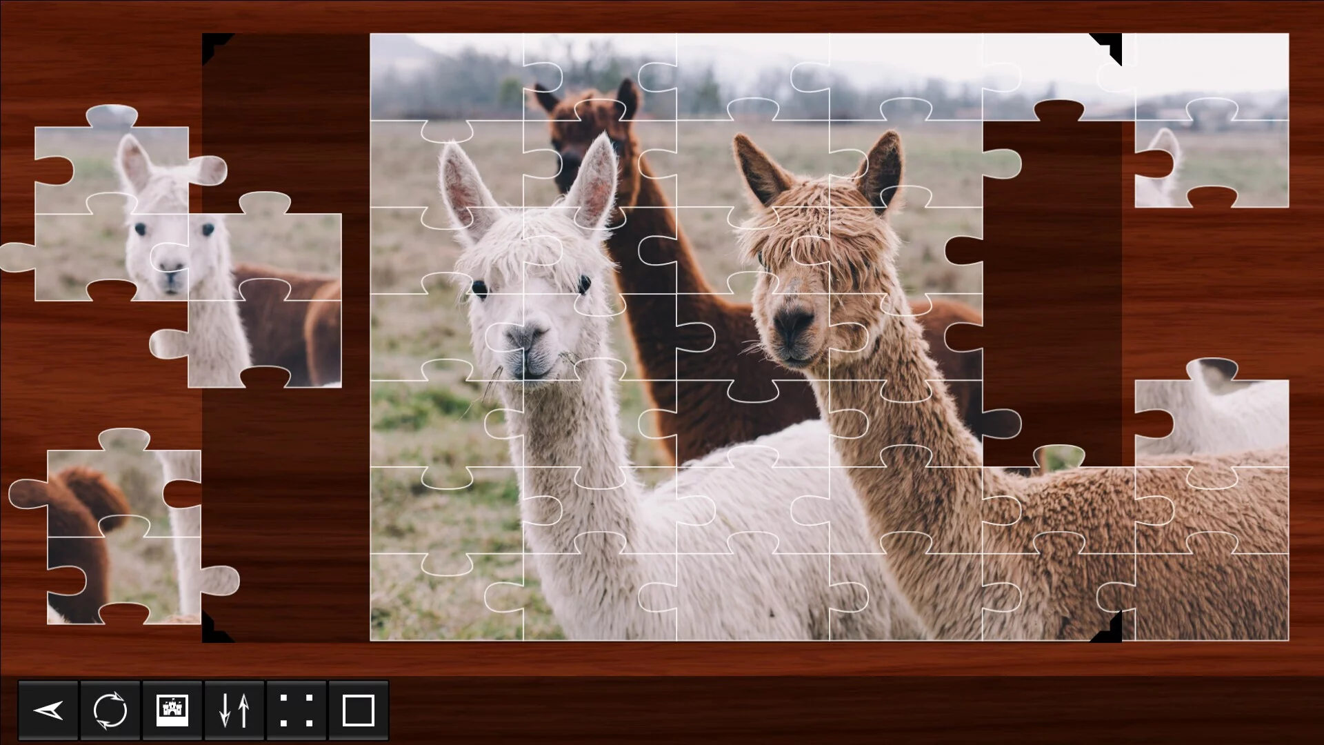 Изображение игры: Jigsaw Puzzle World