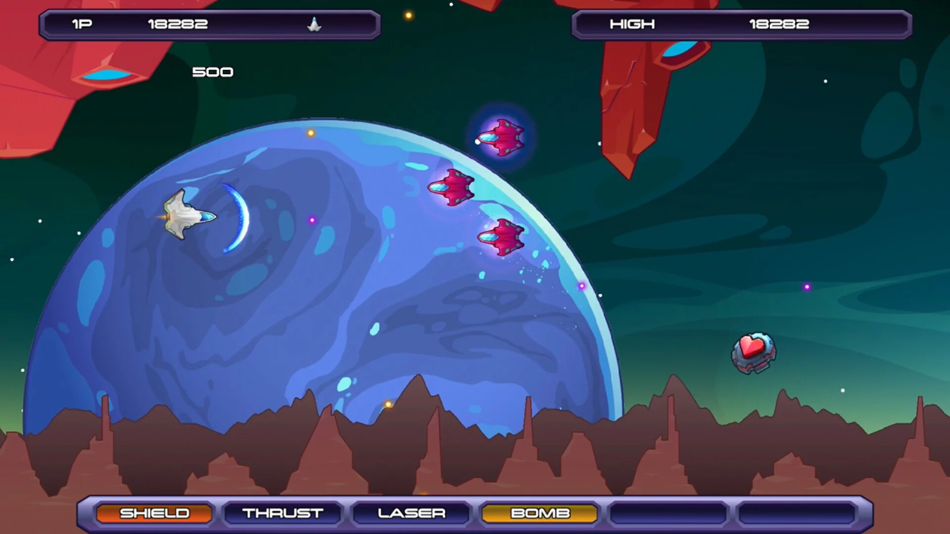 Изображение игры: Alpha Warrior