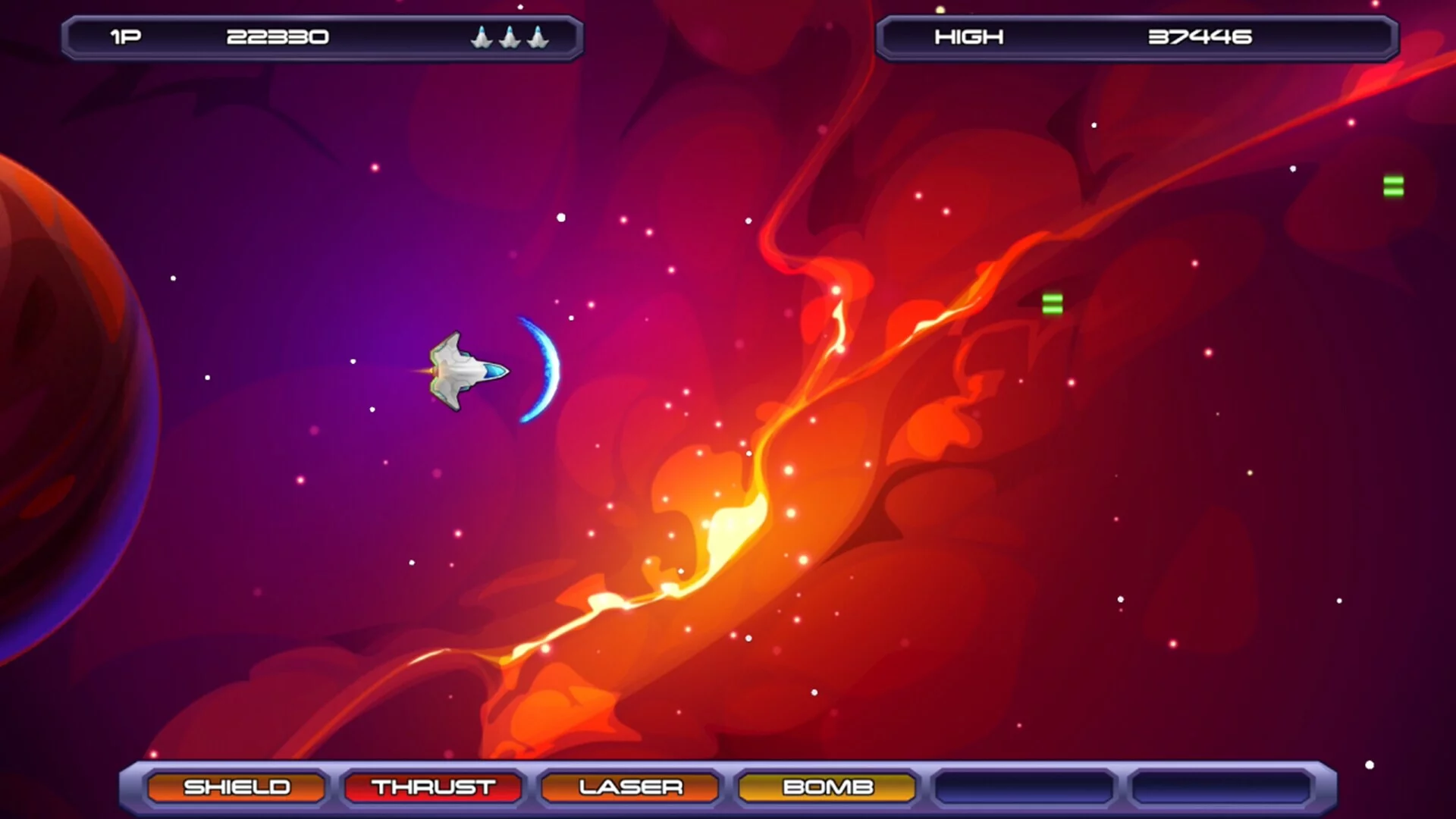 Изображение игры: Alpha Warrior