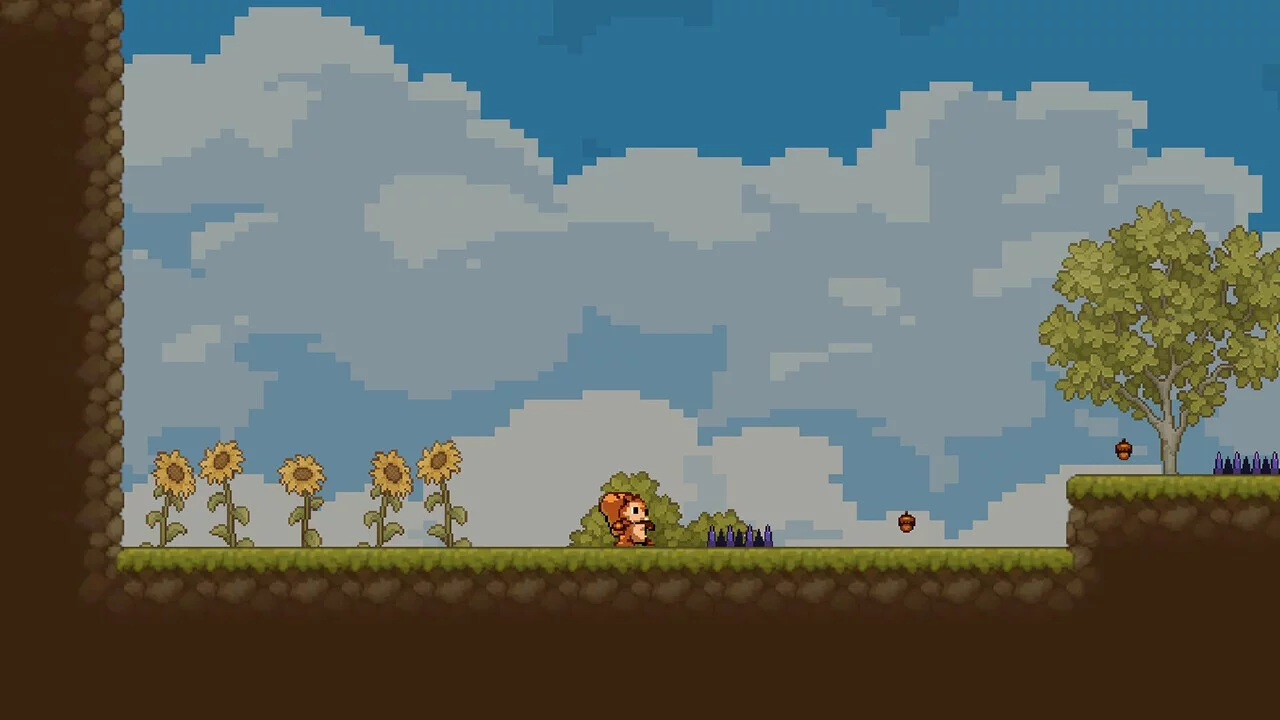 Изображение игры: Squirrel and nuts