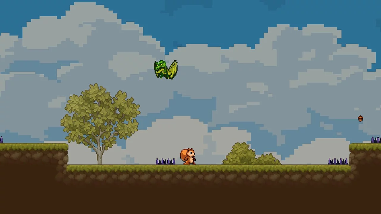 Изображение игры: Squirrel and nuts