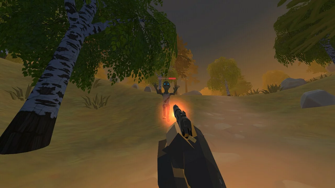 Изображение игры: Surrounded by zombies