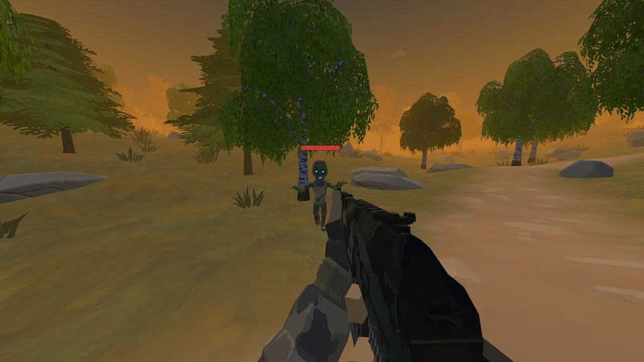 Изображение игры: Surrounded by zombies