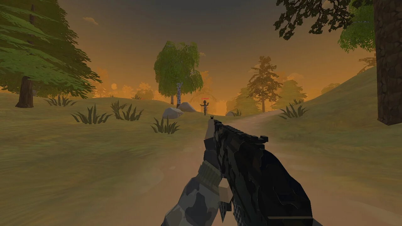 Изображение игры: Surrounded by zombies