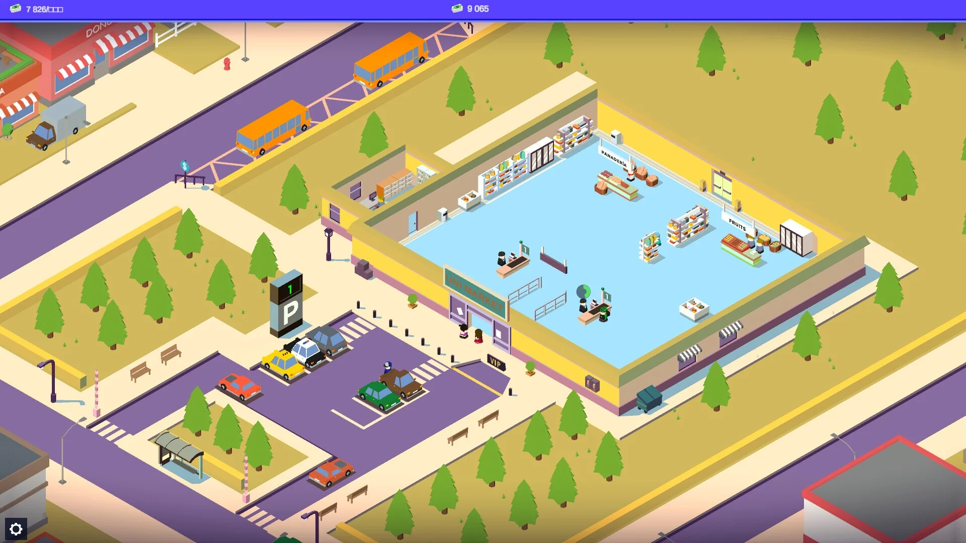 Изображение игры: Hypermarket Tycoon Manager