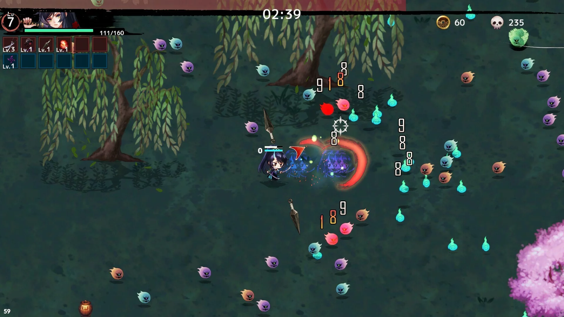 Изображение игры: SAMURAI Survivor -Undefeated Blade