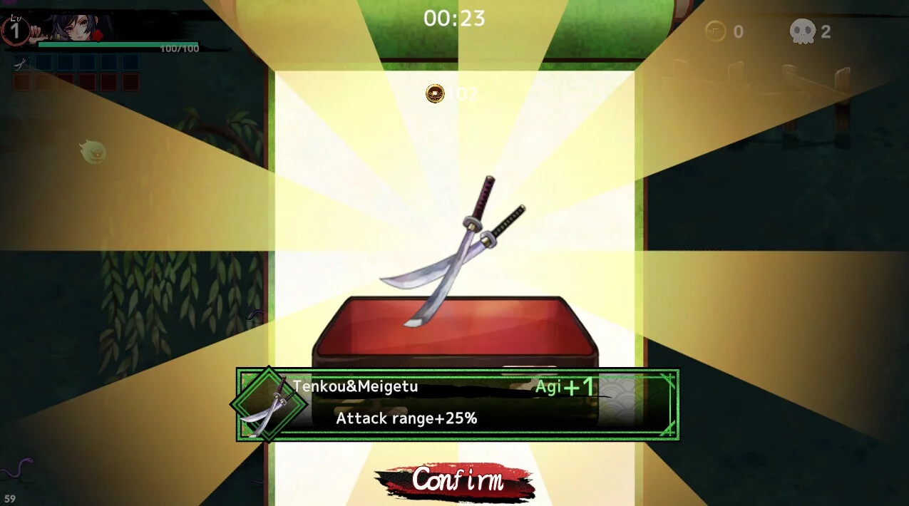 Изображение игры: SAMURAI Survivor -Undefeated Blade