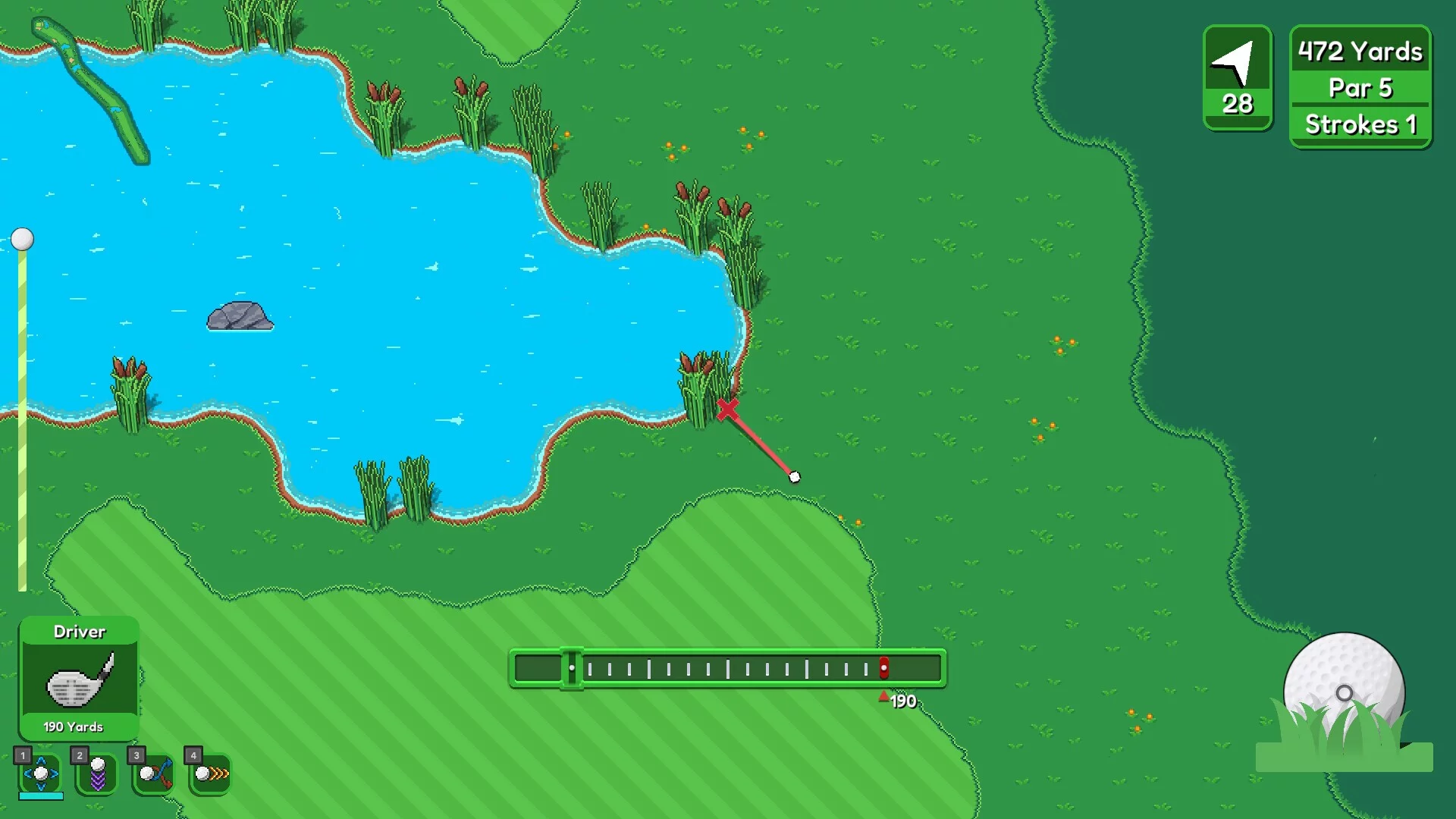Изображение игры: Golfinite