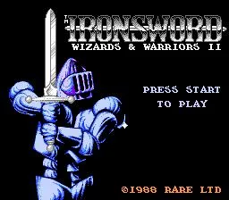 Изображение игры: Wizards & Warriors II: Ironsword